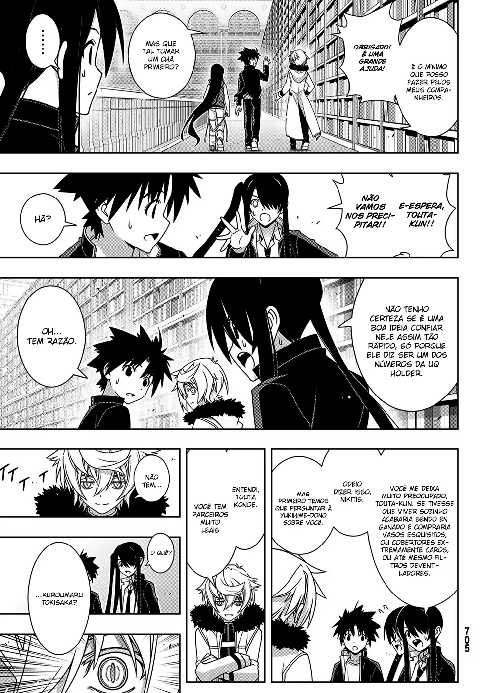 UQ HOLDER! Capítulo 158 Página 22