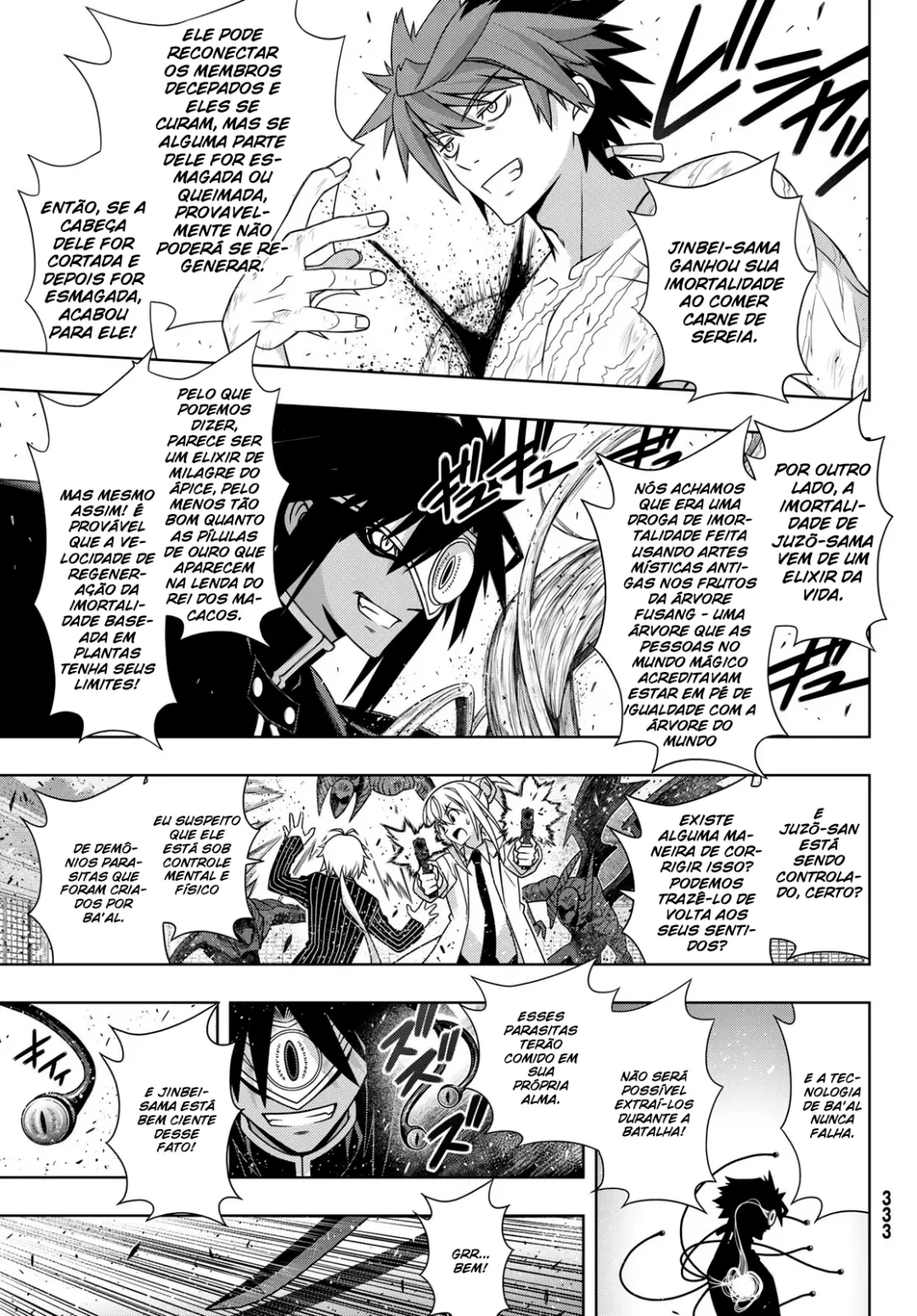UQ HOLDER! Capítulo 162 Página 4