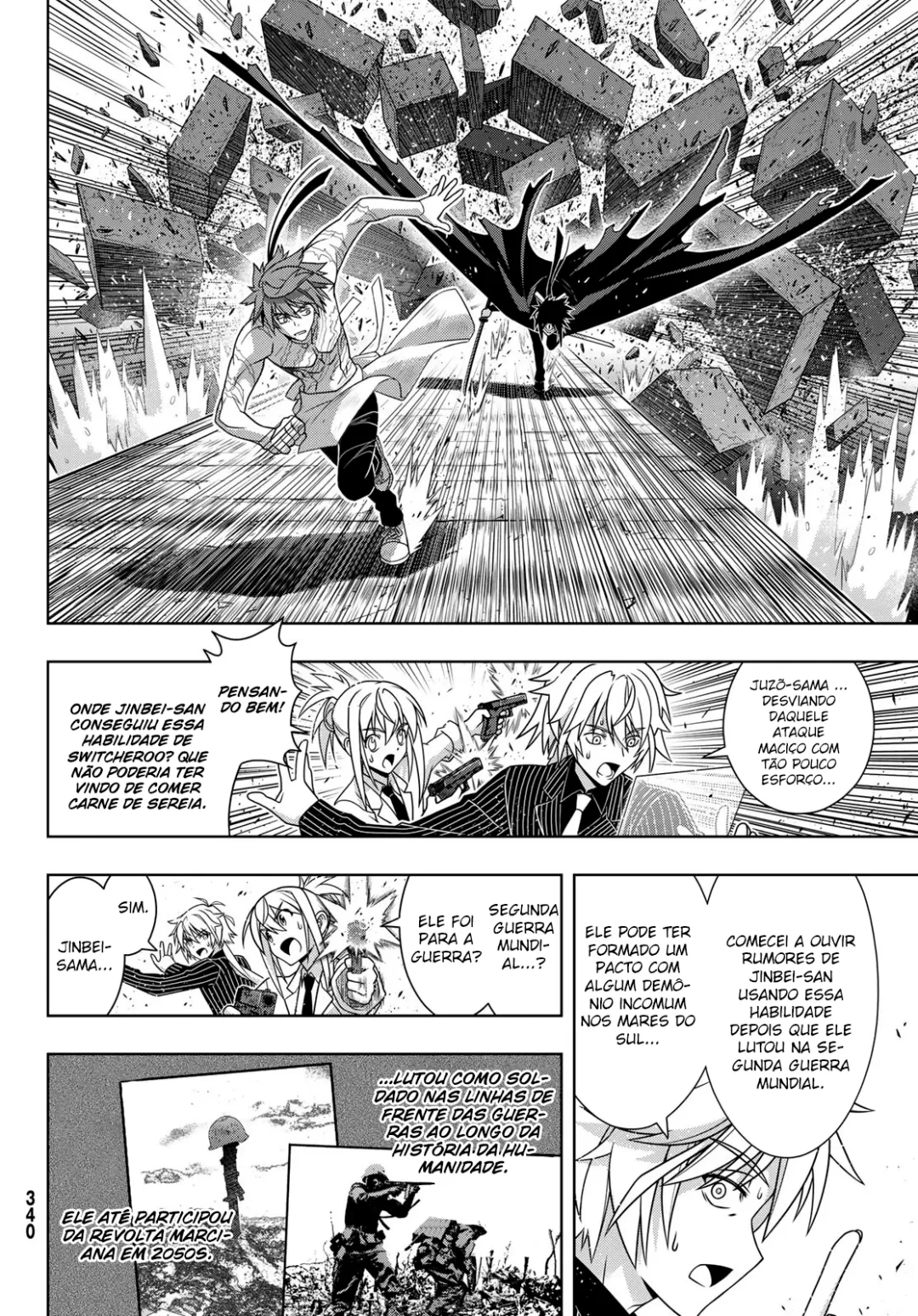 UQ HOLDER! Capítulo 162 Página 11