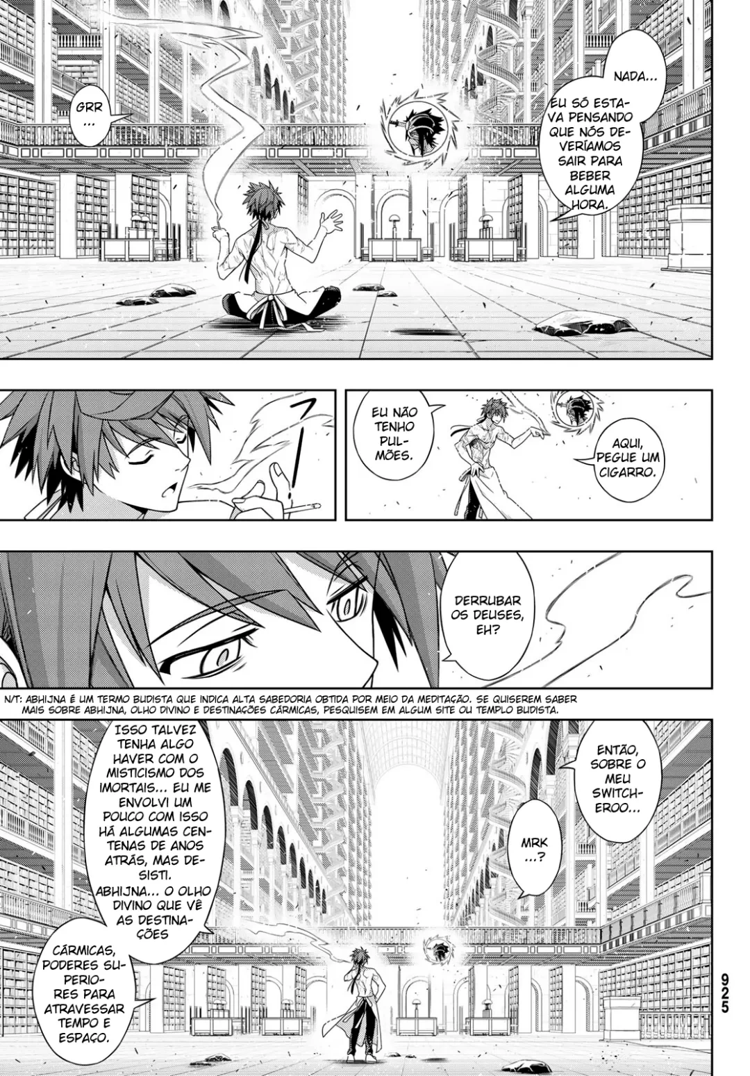 UQ HOLDER! Capítulo 163 Página 19