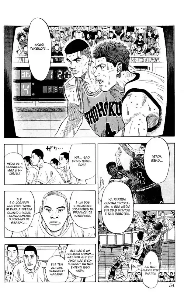 SLAM DUNK Capítulo 218 Página 8