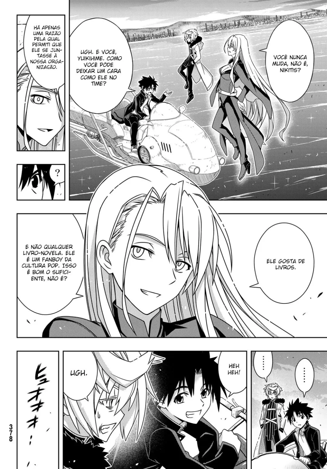 UQ HOLDER! Capítulo 166 Página 3