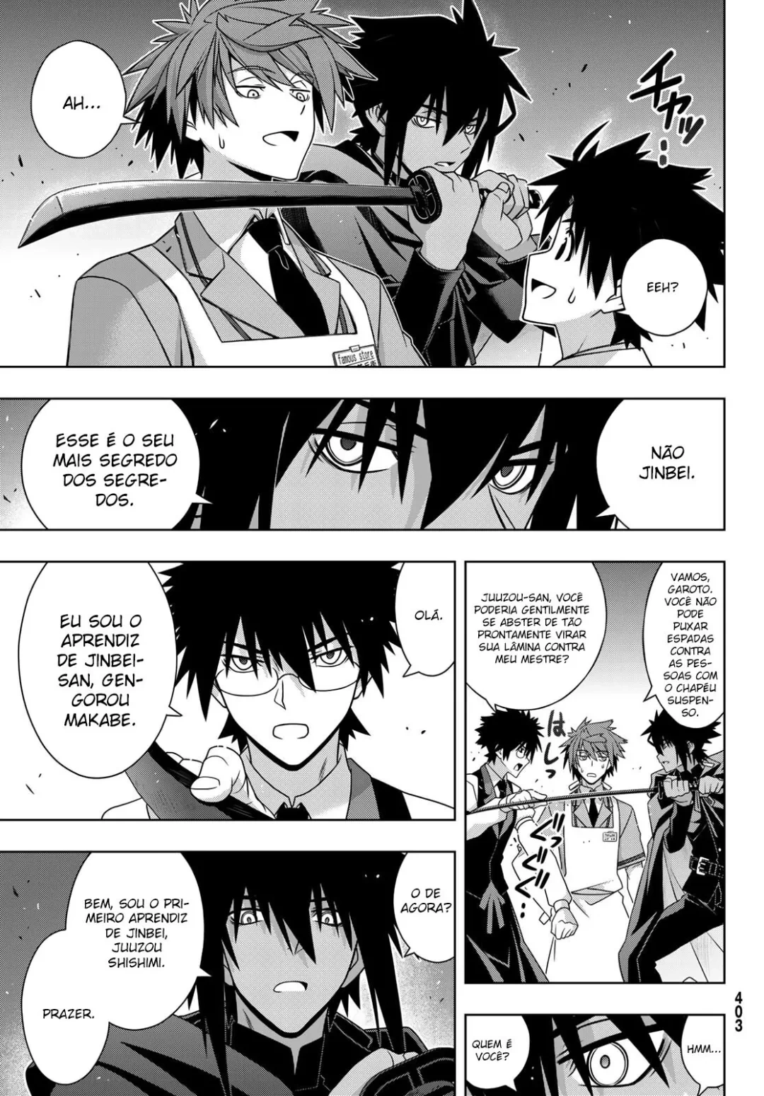 UQ HOLDER! Capítulo 166 Página 27