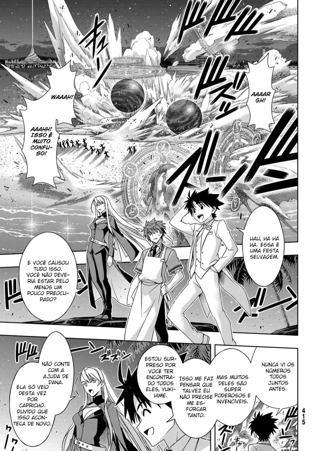 UQ HOLDER! Capítulo 166 Página 39