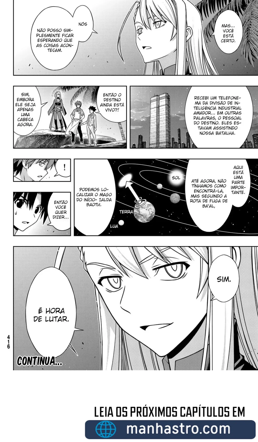 UQ HOLDER! Capítulo 166 Página 40