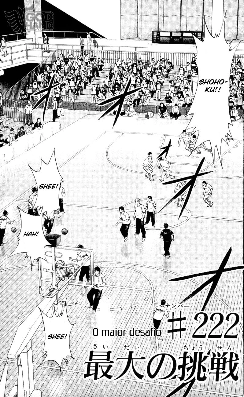 SLAM DUNK Capítulo 222 Página 2