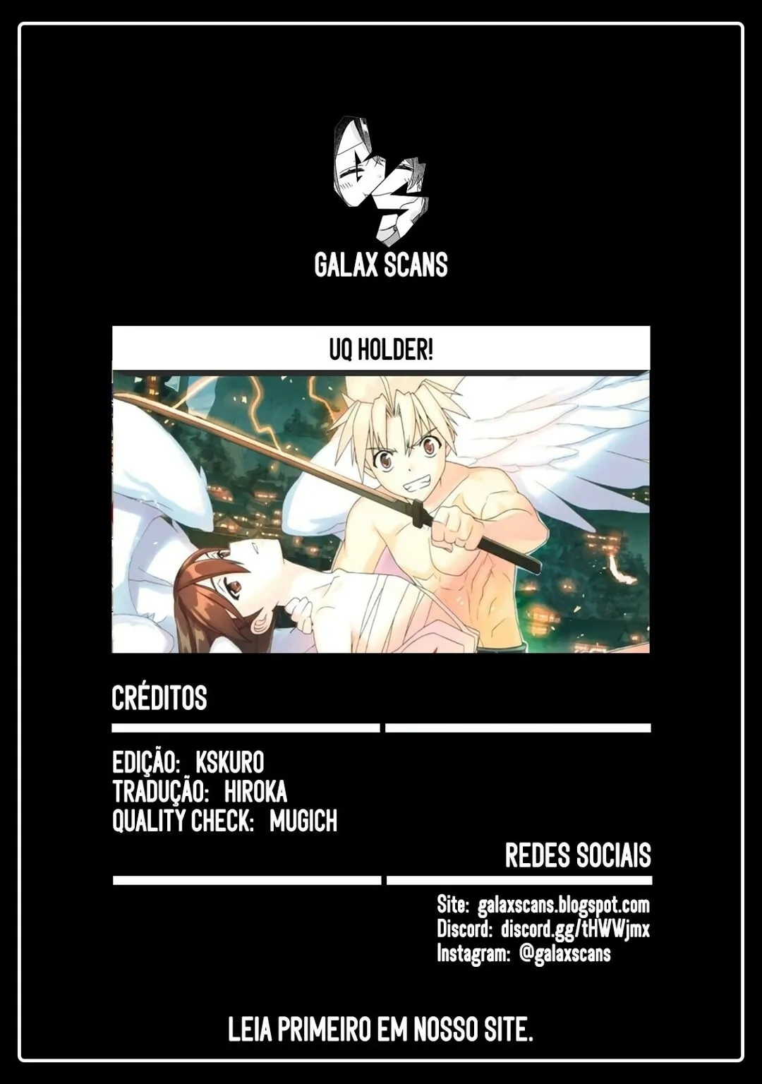 UQ HOLDER! Capítulo 170 Página 1
