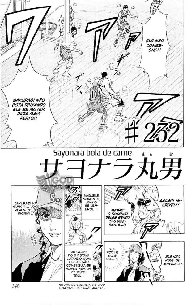 SLAM DUNK Capítulo 232 Página 1