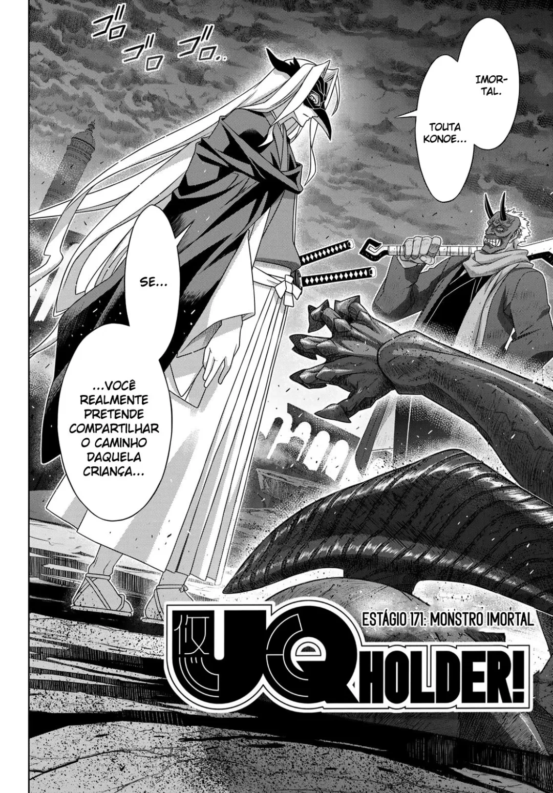 UQ HOLDER! Capítulo 171 Página 3