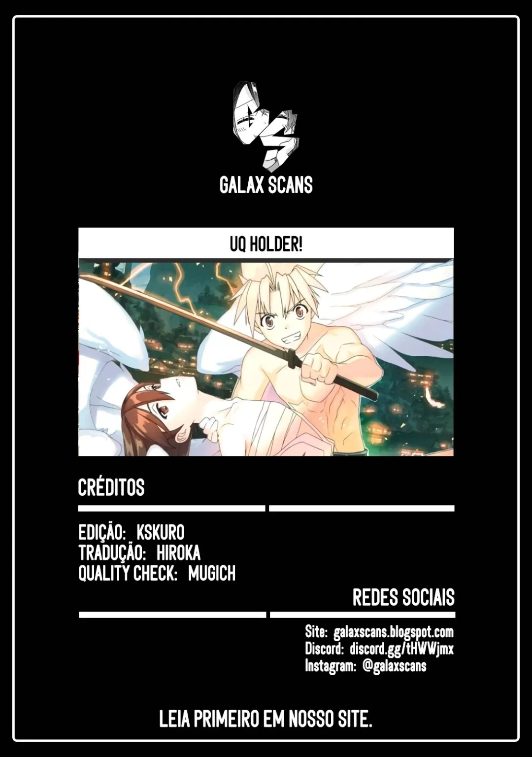UQ HOLDER! Capítulo 172 Página 1