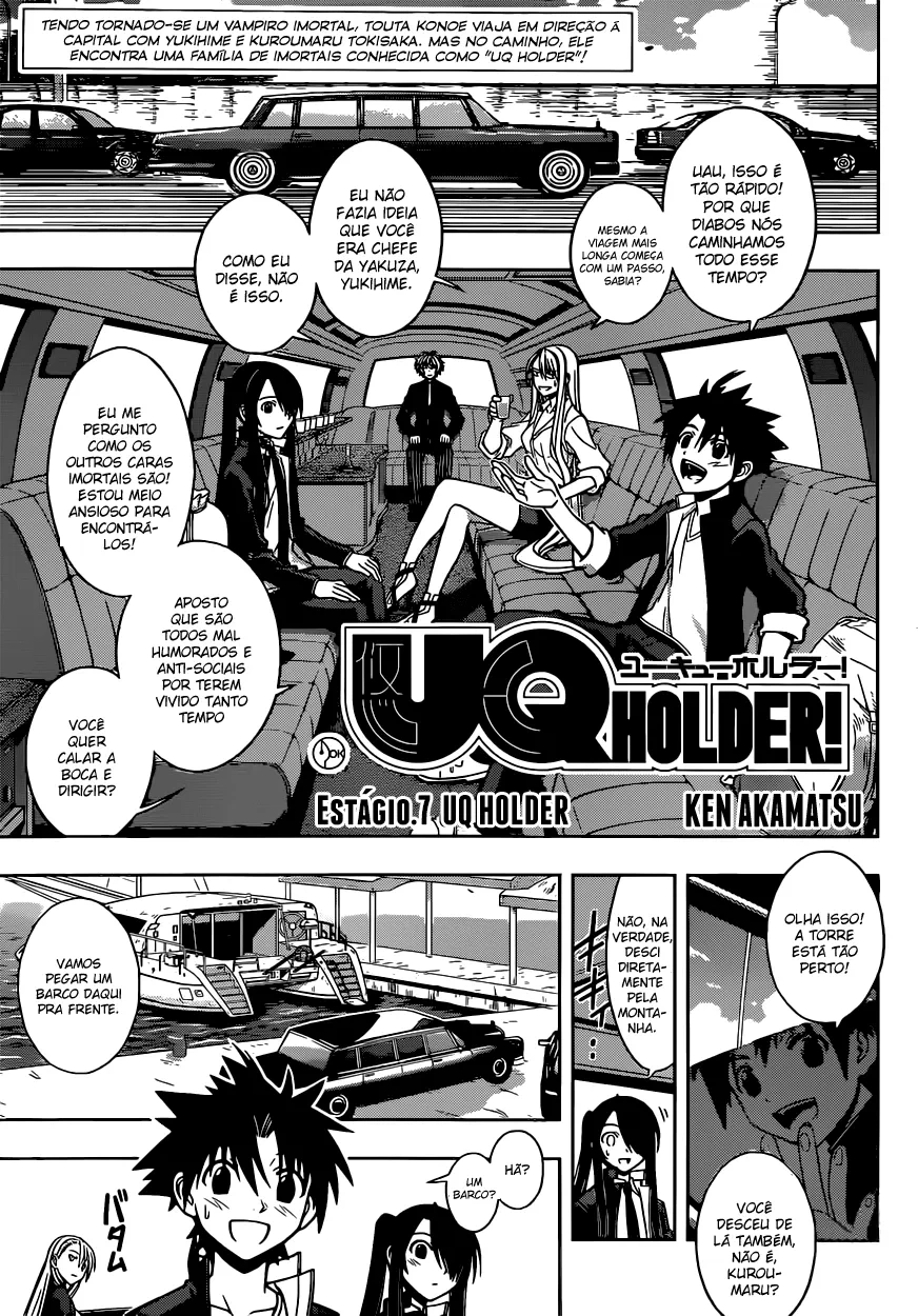 UQ HOLDER! Capítulo 7 Página 2