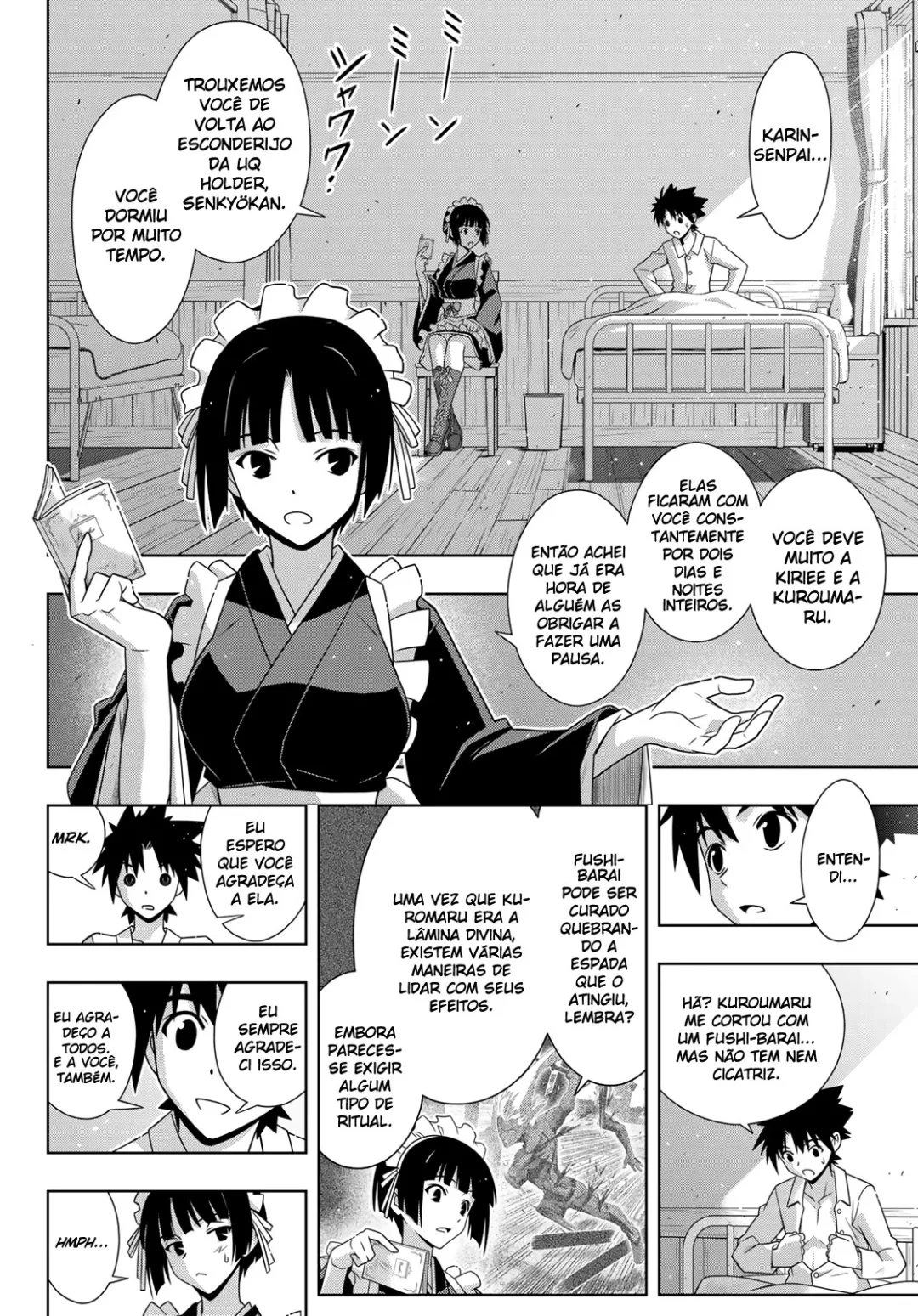 UQ HOLDER! Capítulo 173 Página 3