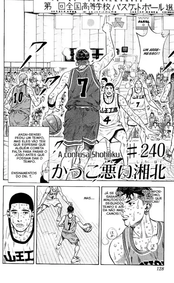 SLAM DUNK Capítulo 240 Página 2