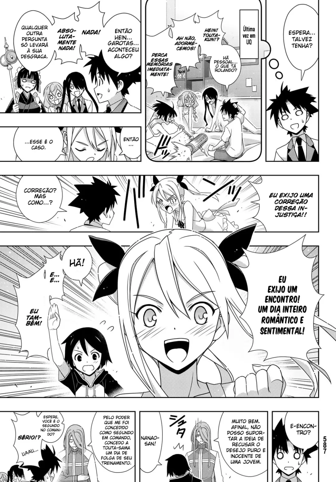 UQ HOLDER! Capítulo 174 Página 4