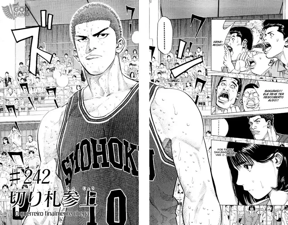 SLAM DUNK Capítulo 242 Página 2