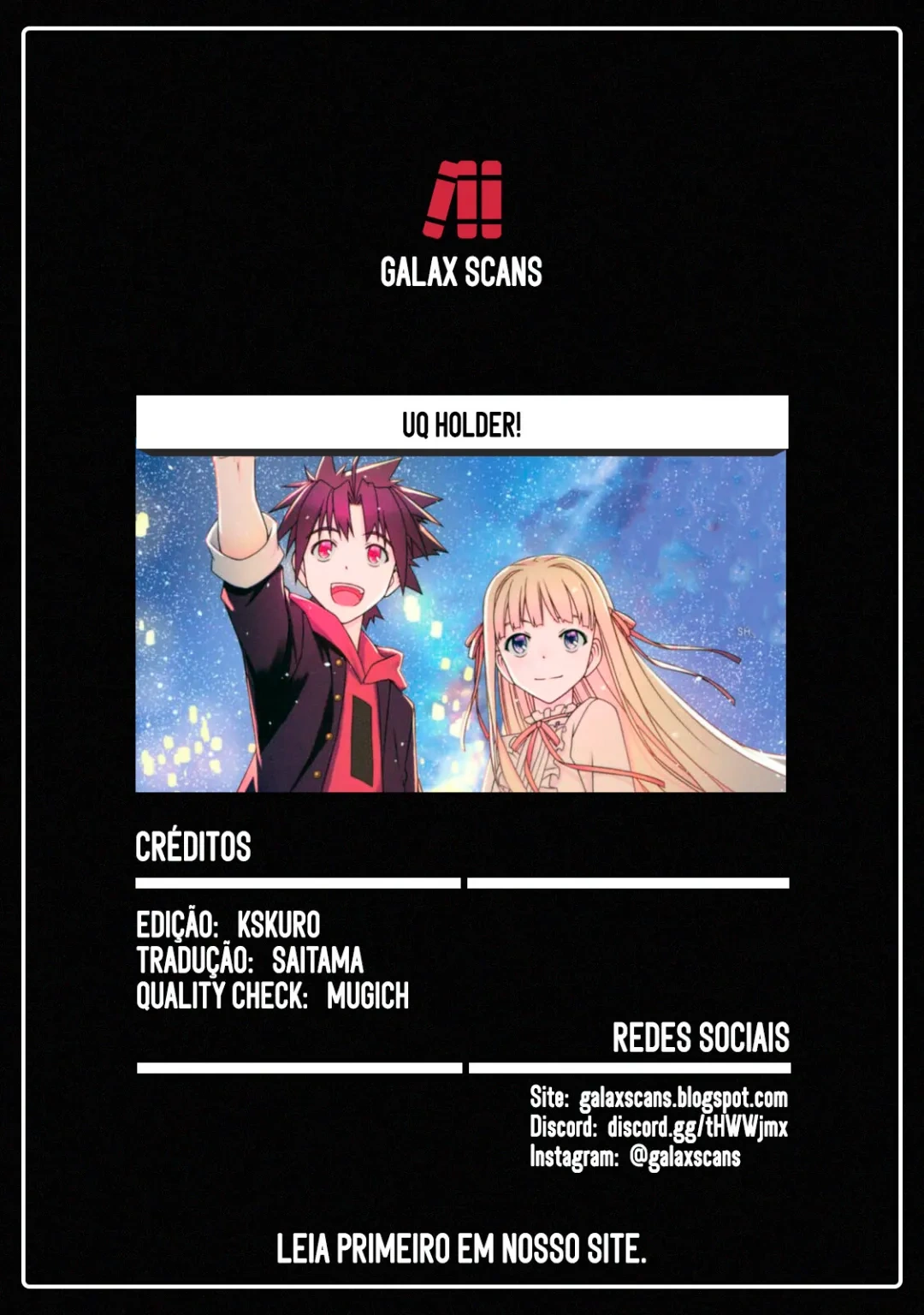 UQ HOLDER! Capítulo 175 Página 2