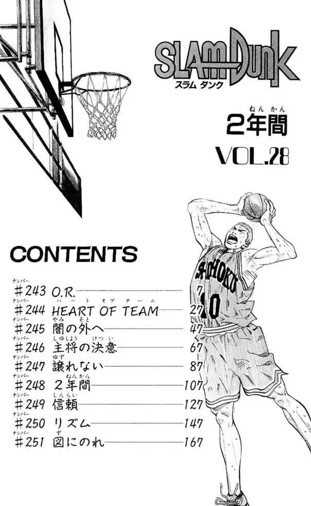 SLAM DUNK Capítulo 243 Página 3
