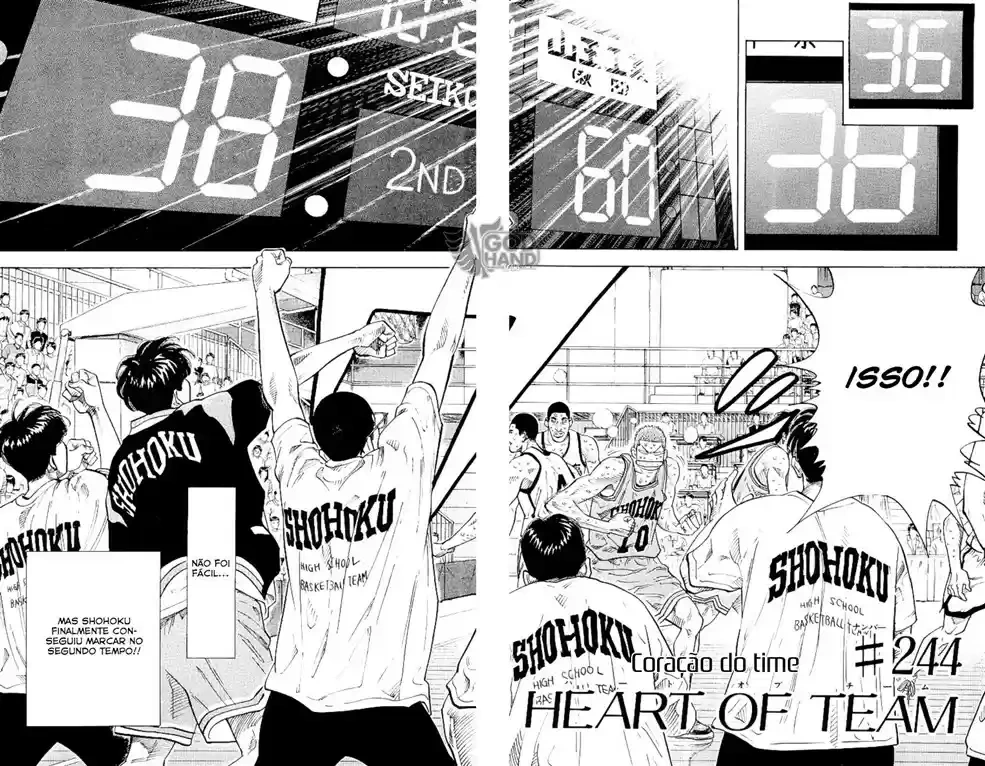 SLAM DUNK Capítulo 244 Página 2