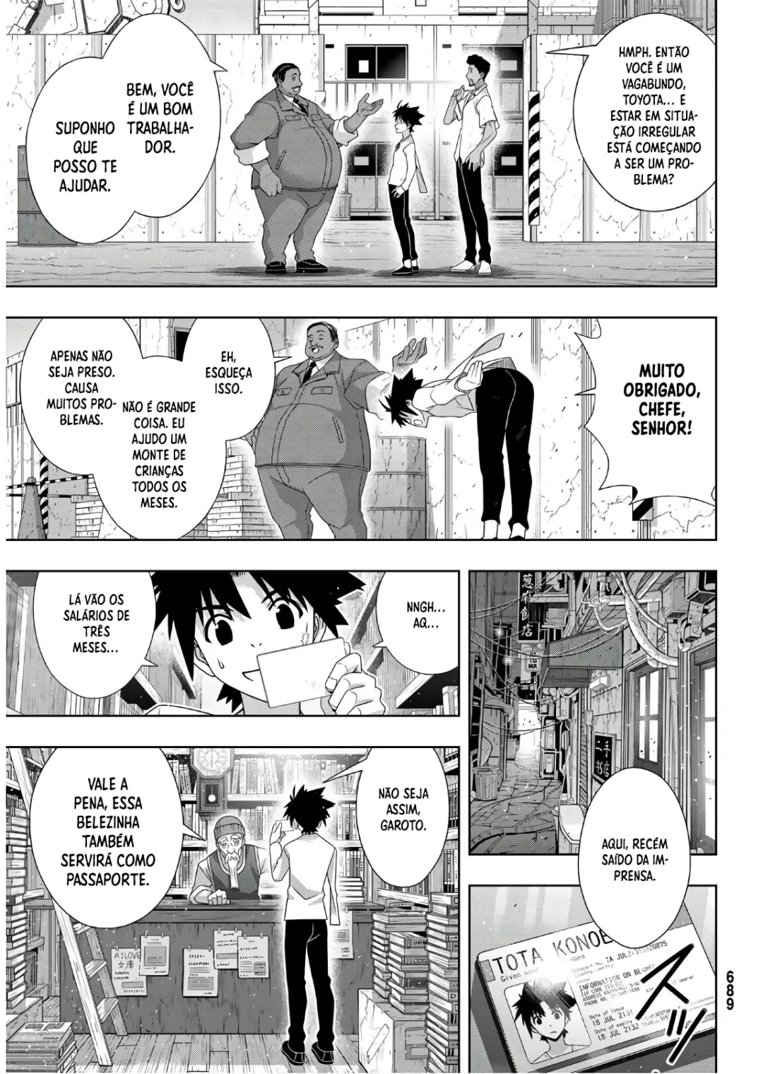 UQ HOLDER! Capítulo 176 Página 10