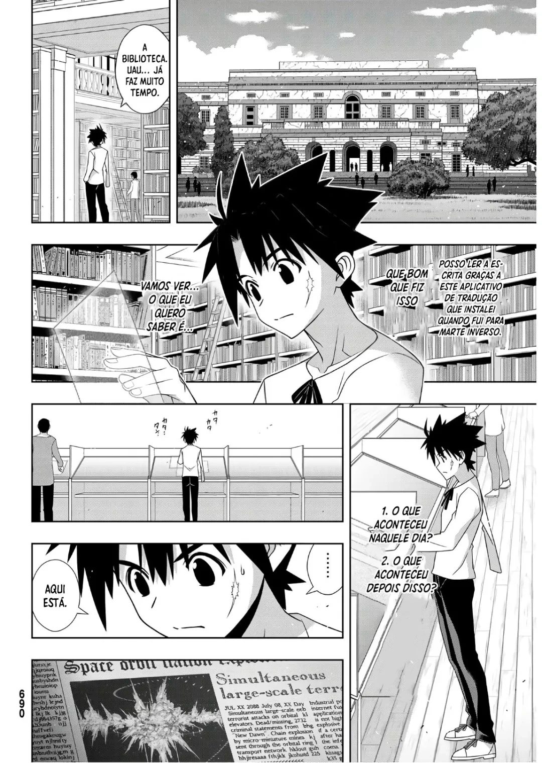 UQ HOLDER! Capítulo 176 Página 11