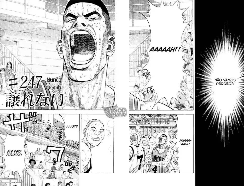SLAM DUNK Capítulo 247 Página 2