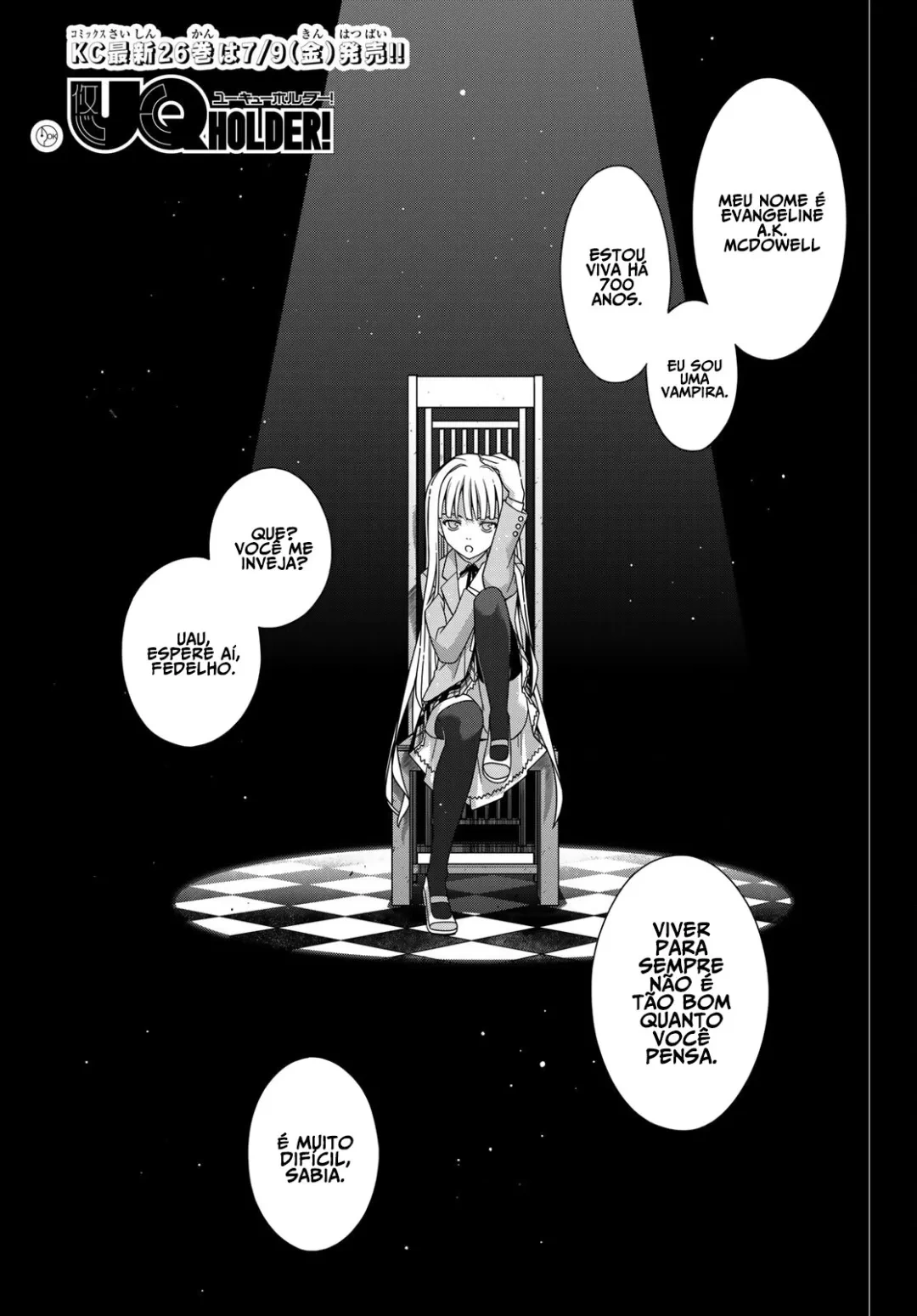 UQ HOLDER! Capítulo 183 Página 2