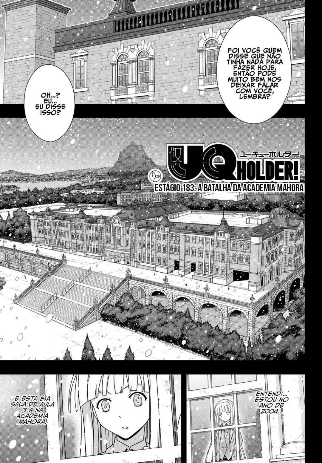 UQ HOLDER! Capítulo 183 Página 4