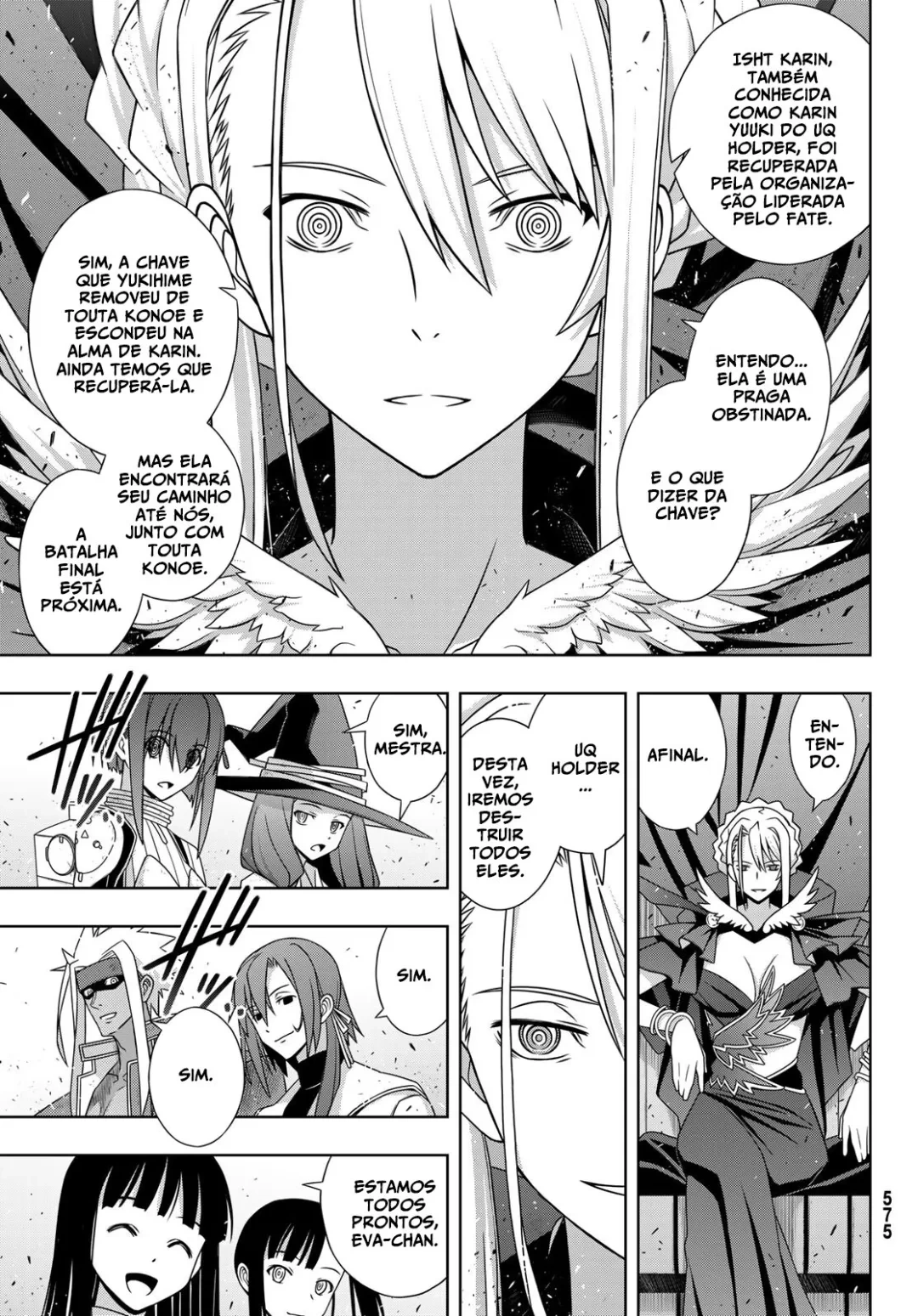 UQ HOLDER! Capítulo 183 Página 35