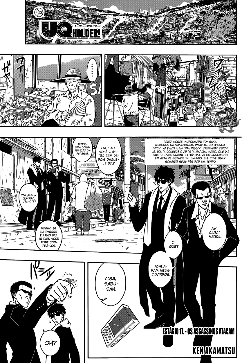UQ HOLDER! Capítulo 17 Página 2