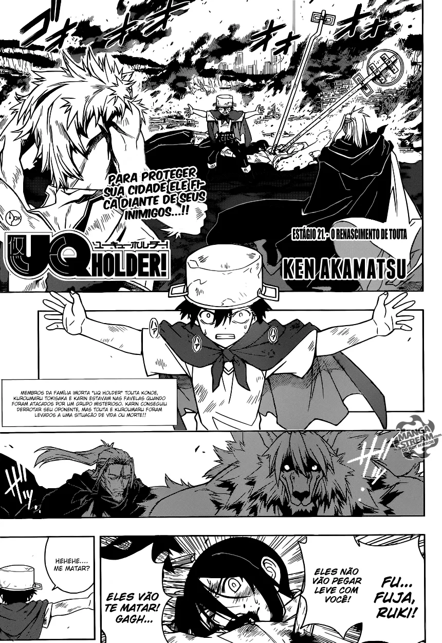 UQ HOLDER! Capítulo 21 Página 2