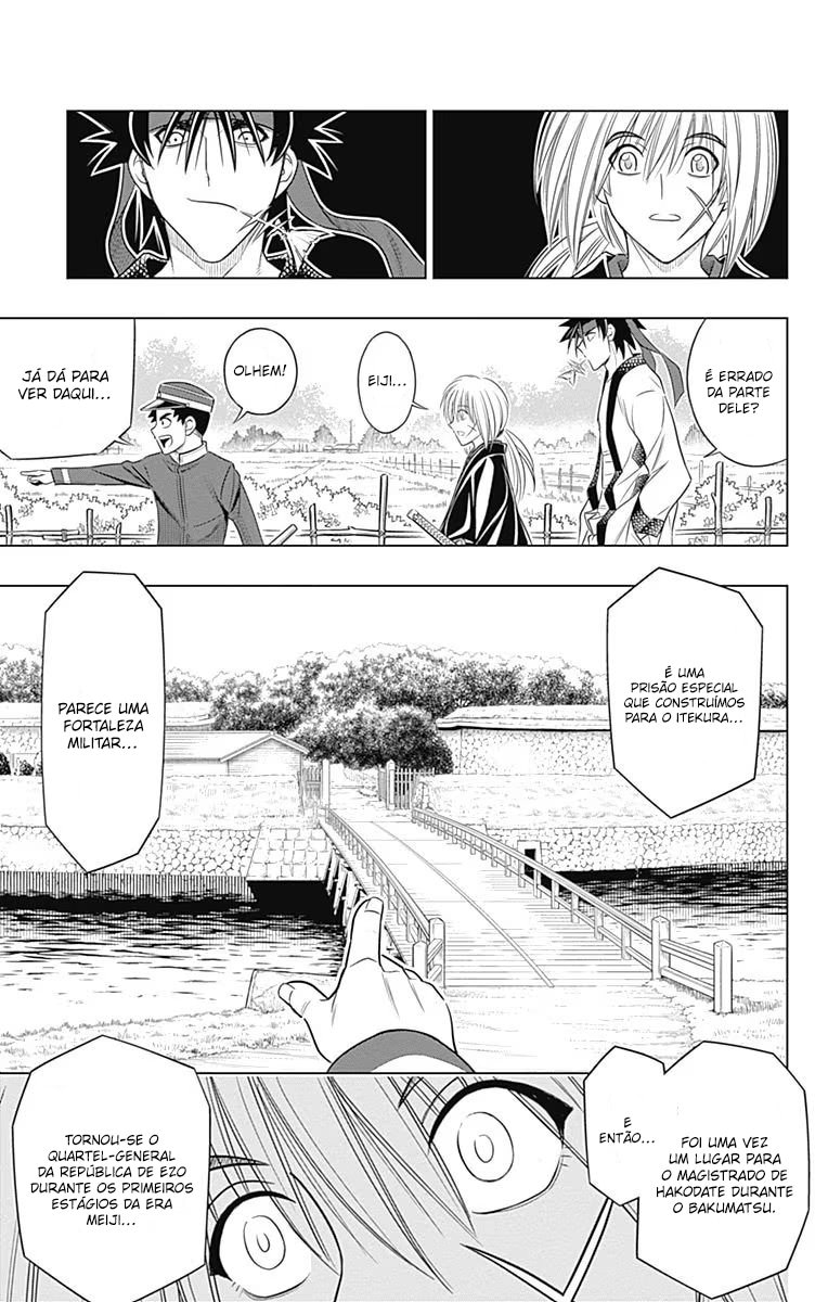 O Andarilho Kenshin: Arco de Hokkaido Capítulo 7 Página 14