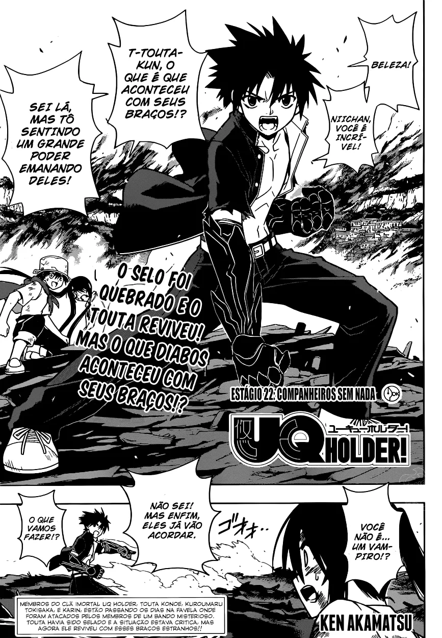 UQ HOLDER! Capítulo 22 Página 2