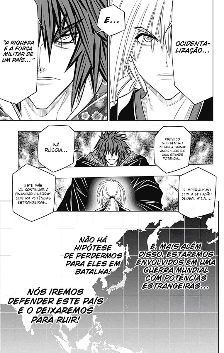 O Andarilho Kenshin: Arco de Hokkaido Capítulo 8 Página 21