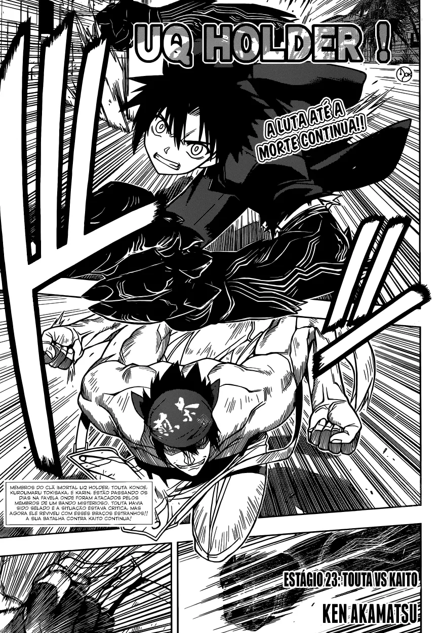 UQ HOLDER! Capítulo 23 Página 2