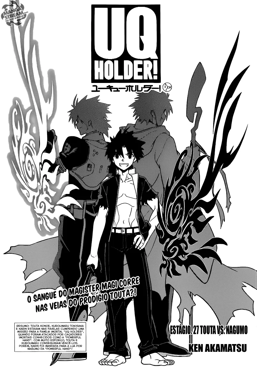 UQ HOLDER! Capítulo 27 Página 2