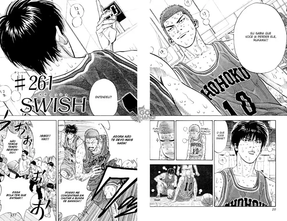 SLAM DUNK Capítulo 261 Página 6