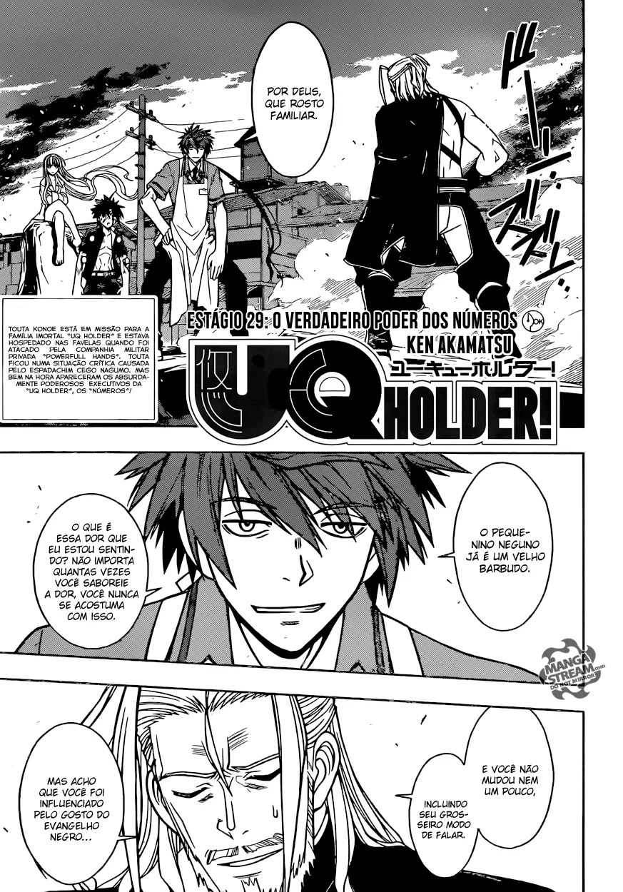 UQ HOLDER! Capítulo 29 Página 4
