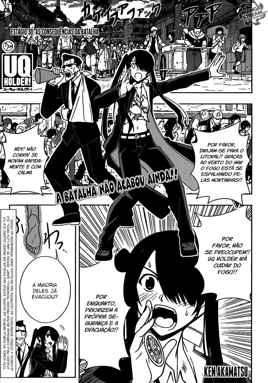 UQ HOLDER! Capítulo 30 Página 2