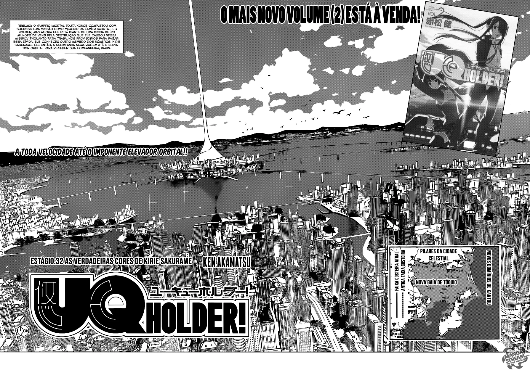UQ HOLDER! Capítulo 32 Página 3