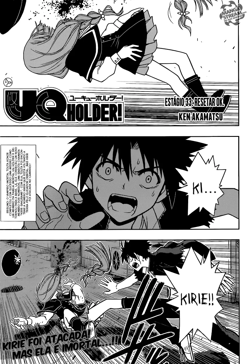 UQ HOLDER! Capítulo 33 Página 2