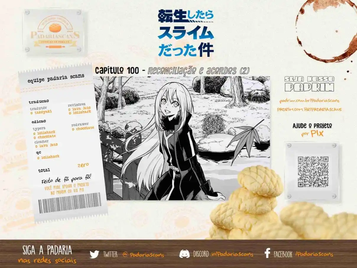 That Time I Got Reincarnated as a Slime Capítulo 100 Página 1