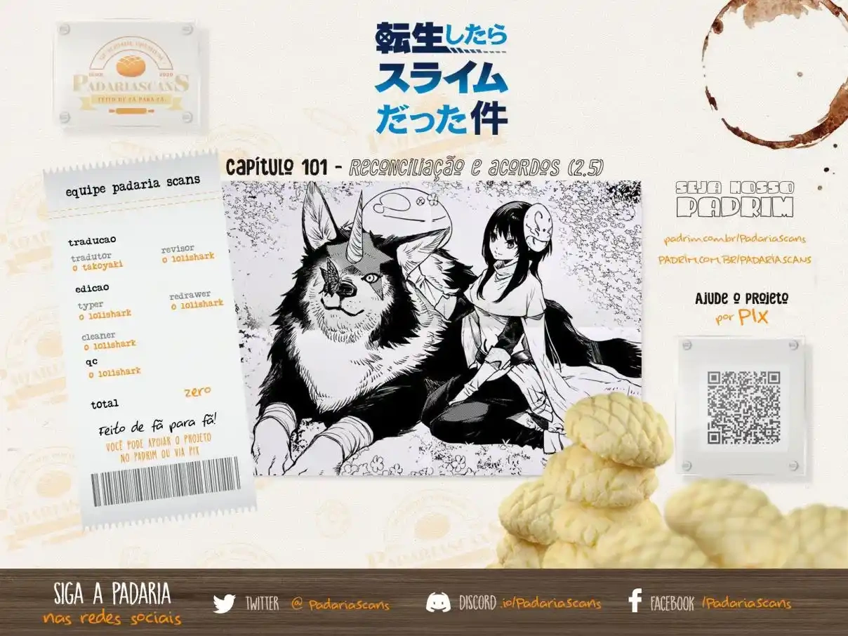 That Time I Got Reincarnated as a Slime Capítulo 101 Página 1