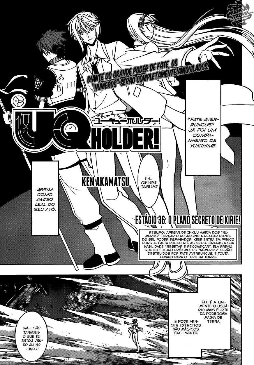 UQ HOLDER! Capítulo 36 Página 2