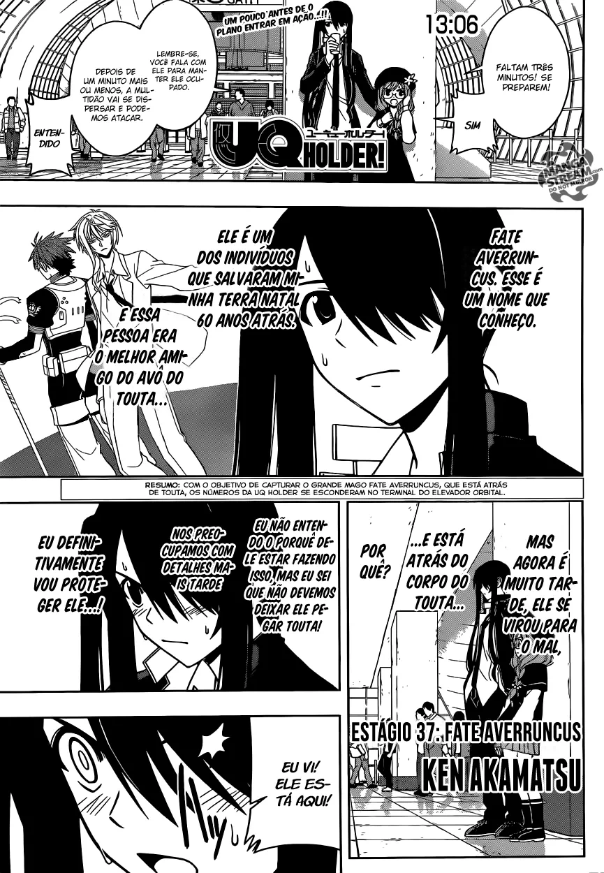 UQ HOLDER! Capítulo 37 Página 2