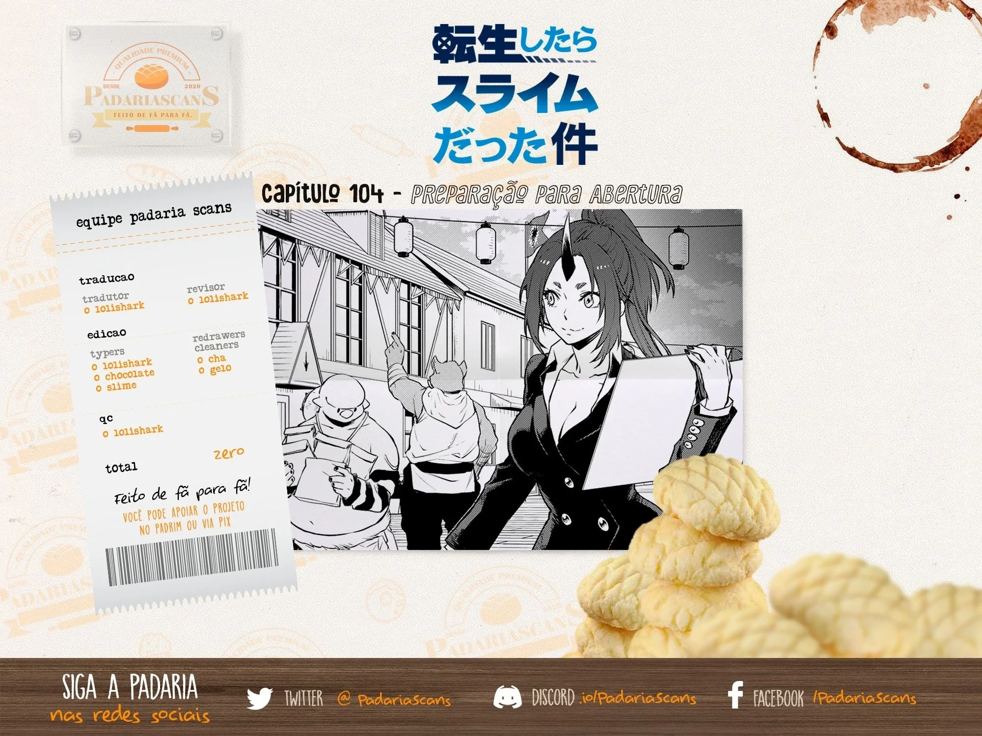That Time I Got Reincarnated as a Slime Capítulo 104 Página 1