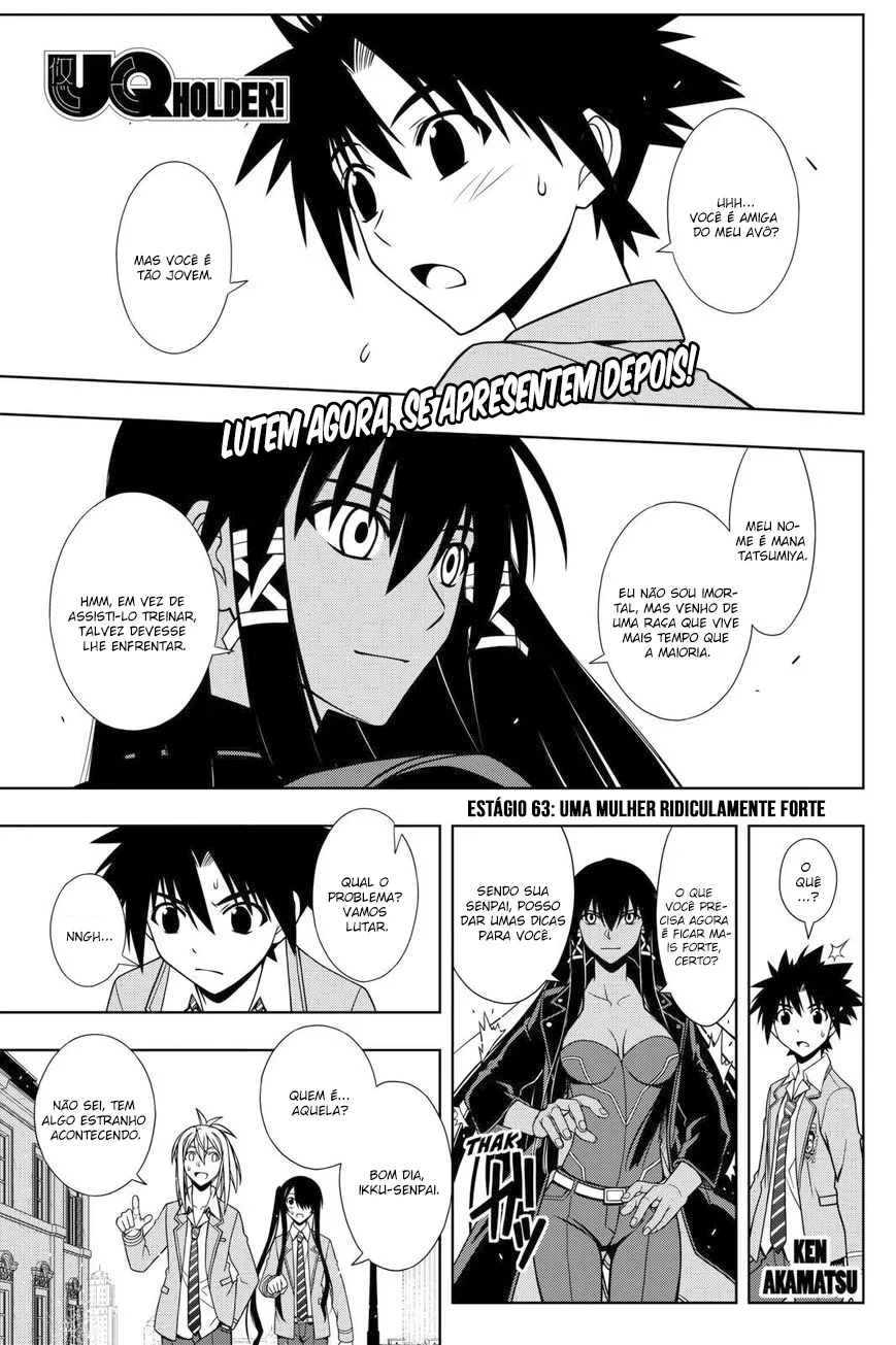 UQ HOLDER! Capítulo 63 Página 2