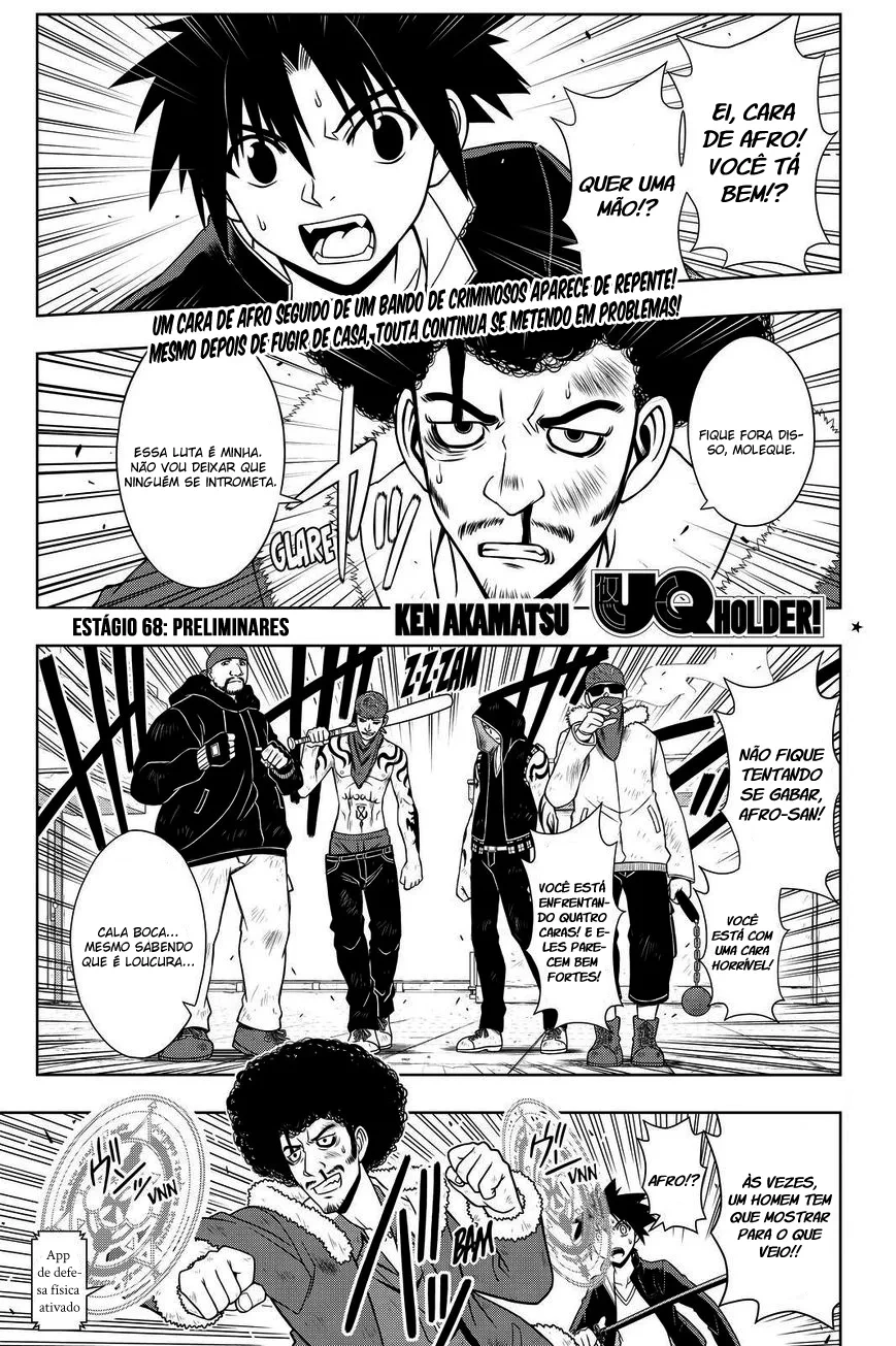 UQ HOLDER! Capítulo 68 Página 2