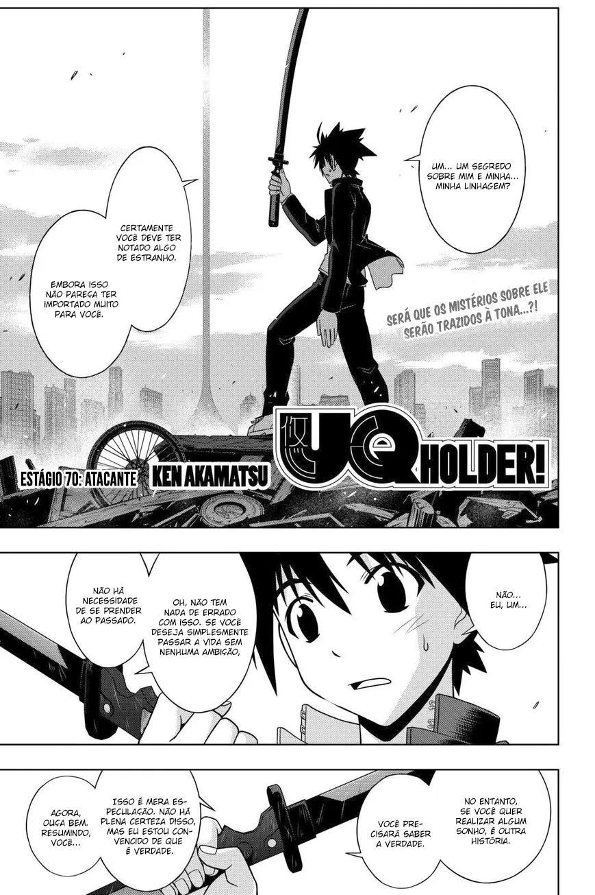 UQ HOLDER! Capítulo 70 Página 2