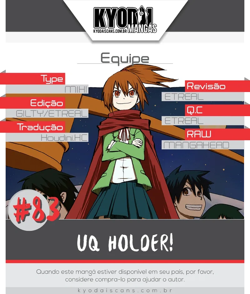 UQ HOLDER! Capítulo 83 Página 1