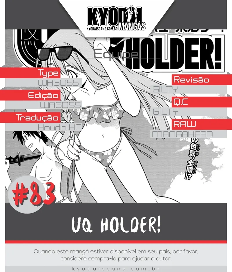 UQ HOLDER! Capítulo 85 Página 1